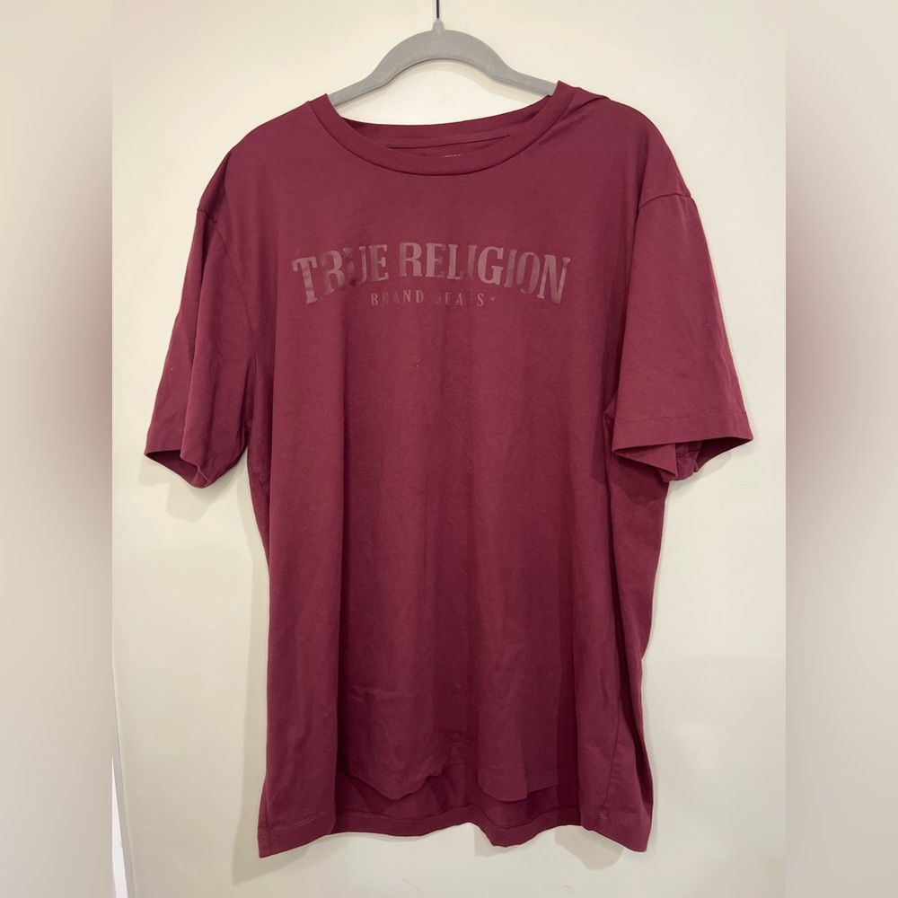 True Religion Burgundy Sweatshirt